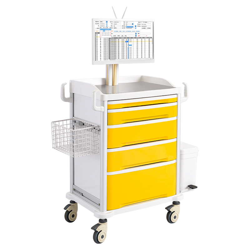 SKR801-B 病人推车 移动式护理工作站（一体机形式）